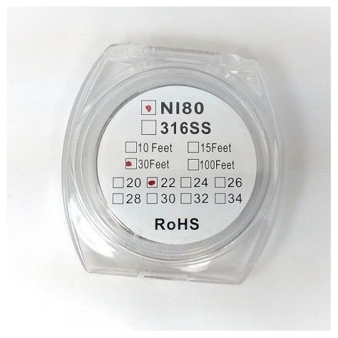 Nichrome  Ni80 22 ga