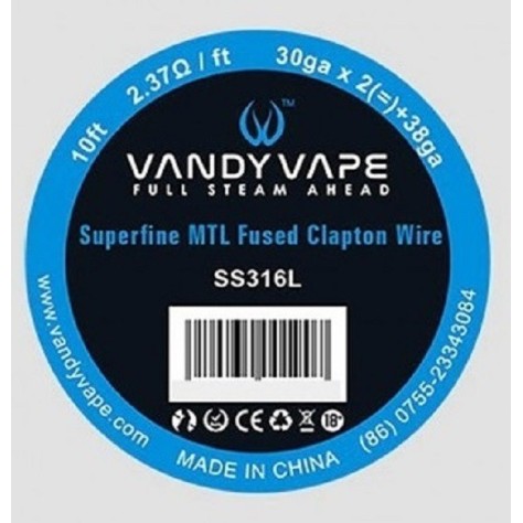 Vandy vape ss316 30ga*2+38ga