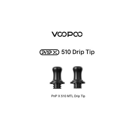 2x Drip Tip 510 MTL Voopoo PnP X