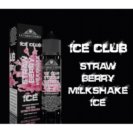 La Tabaccheria Ice Club Strawberry Milkshake Ice 20ml