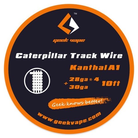 GeekVape Caterpillar   Kanthal A1 - (28GAx4+30GA) 3M